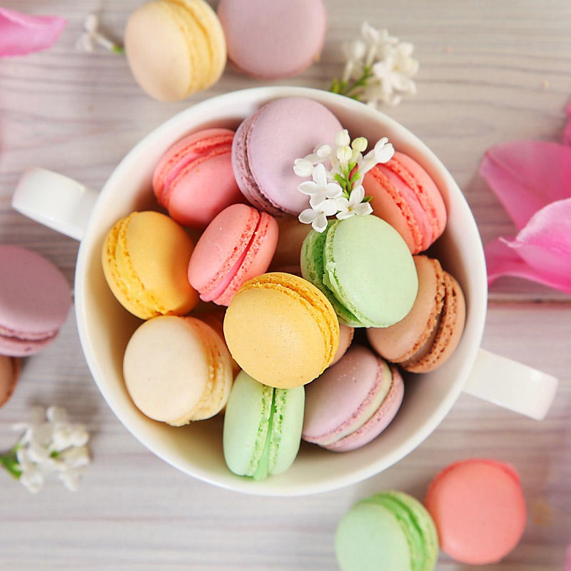 InfoGraphic - Cách làm bánh macarons 