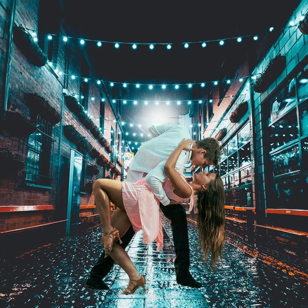 dancing in the street