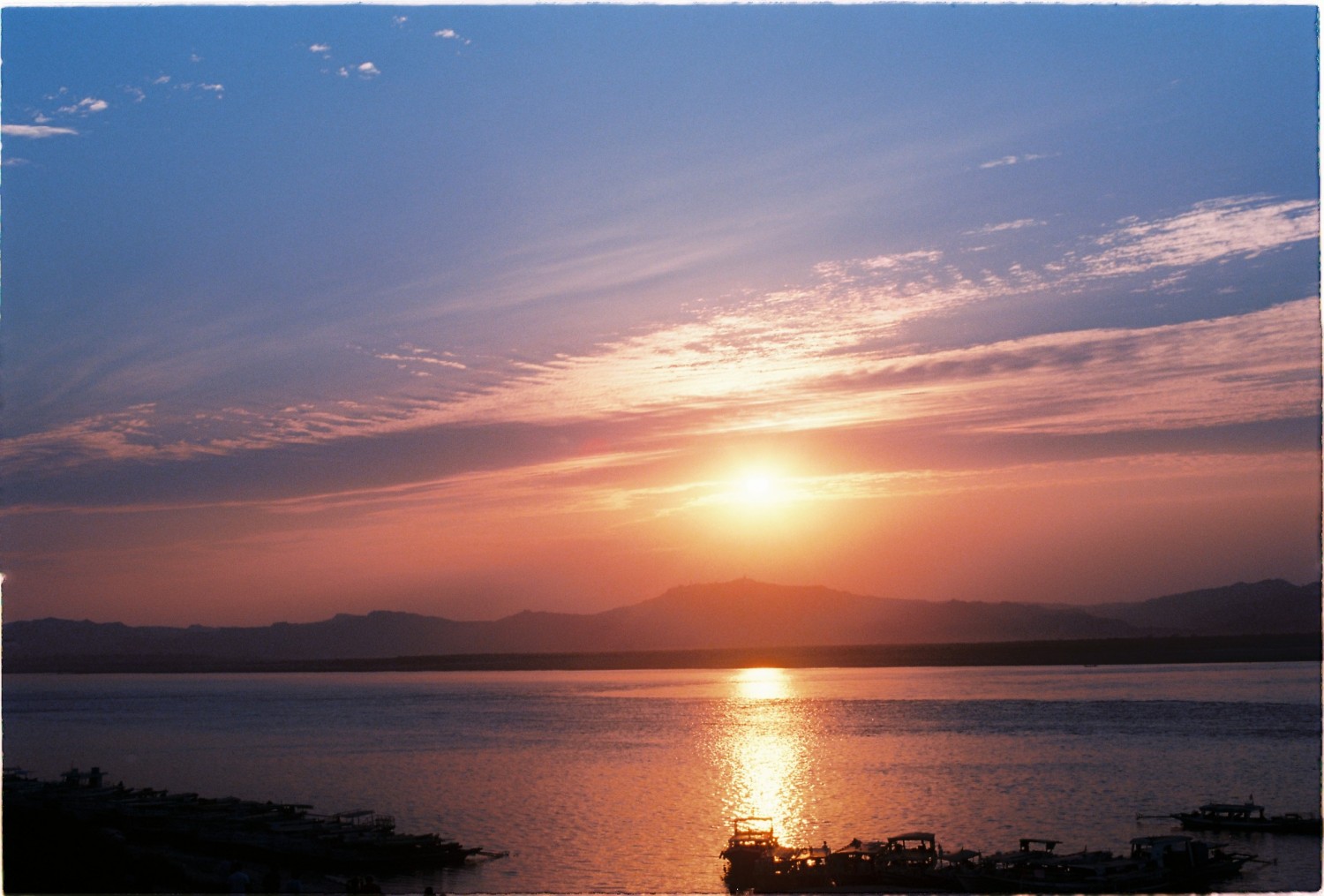 Sunset in Bagan
