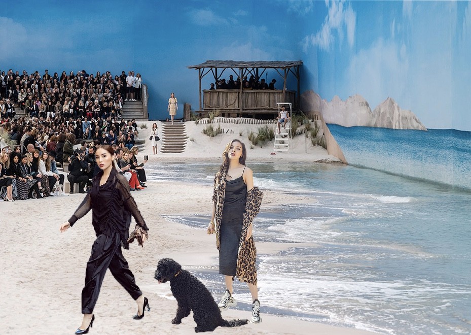 Ky Duyen in Chanel Fashion show Spring 2019