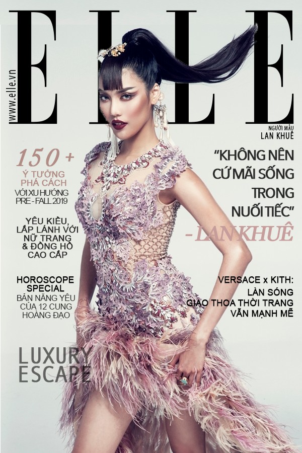 ELLE VIETNAM MAGAZINE COVER - BTVN buổi 2