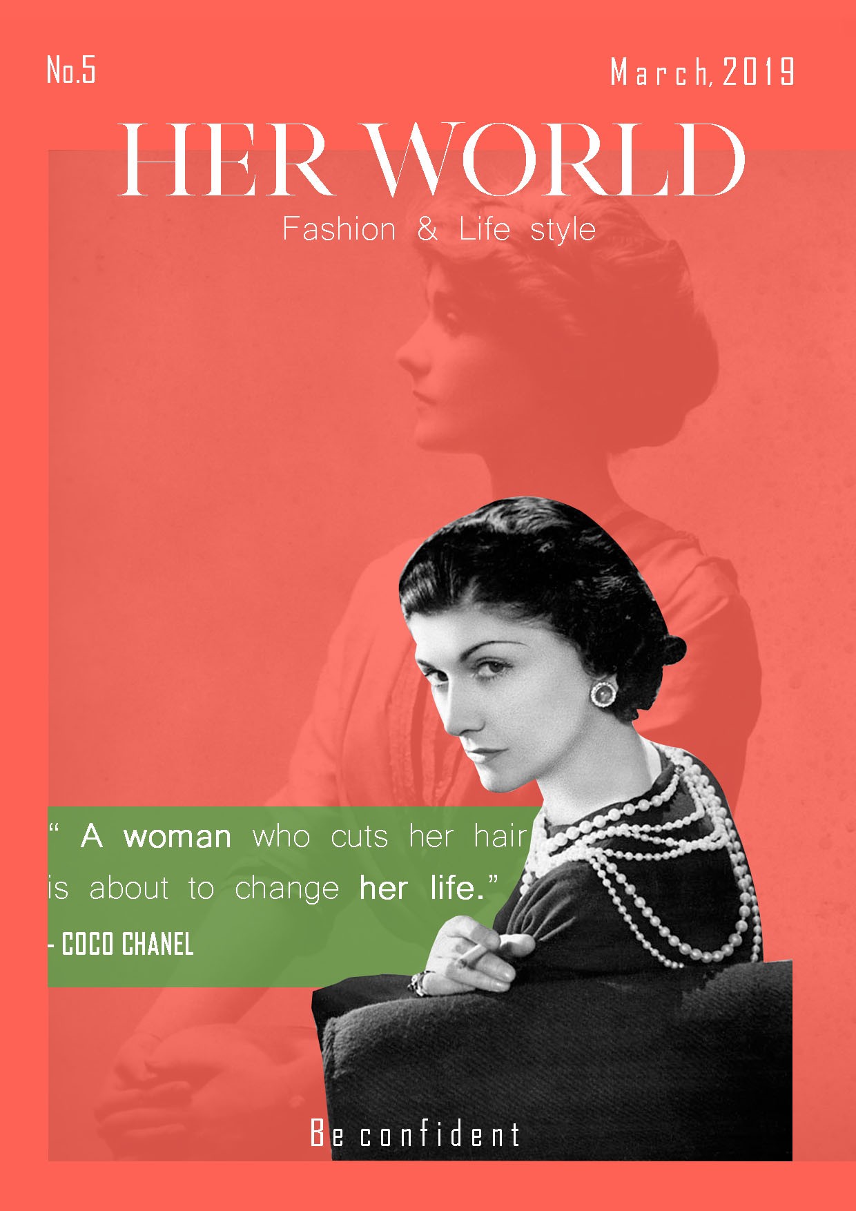 InDesign - Her World Magazine