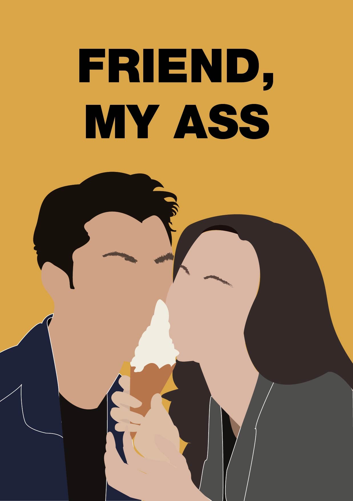 FRIENDZONE - movie Poster recreate