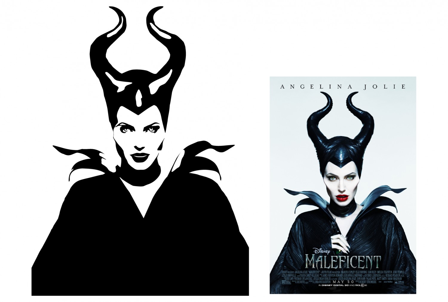 Illustration Maleficent