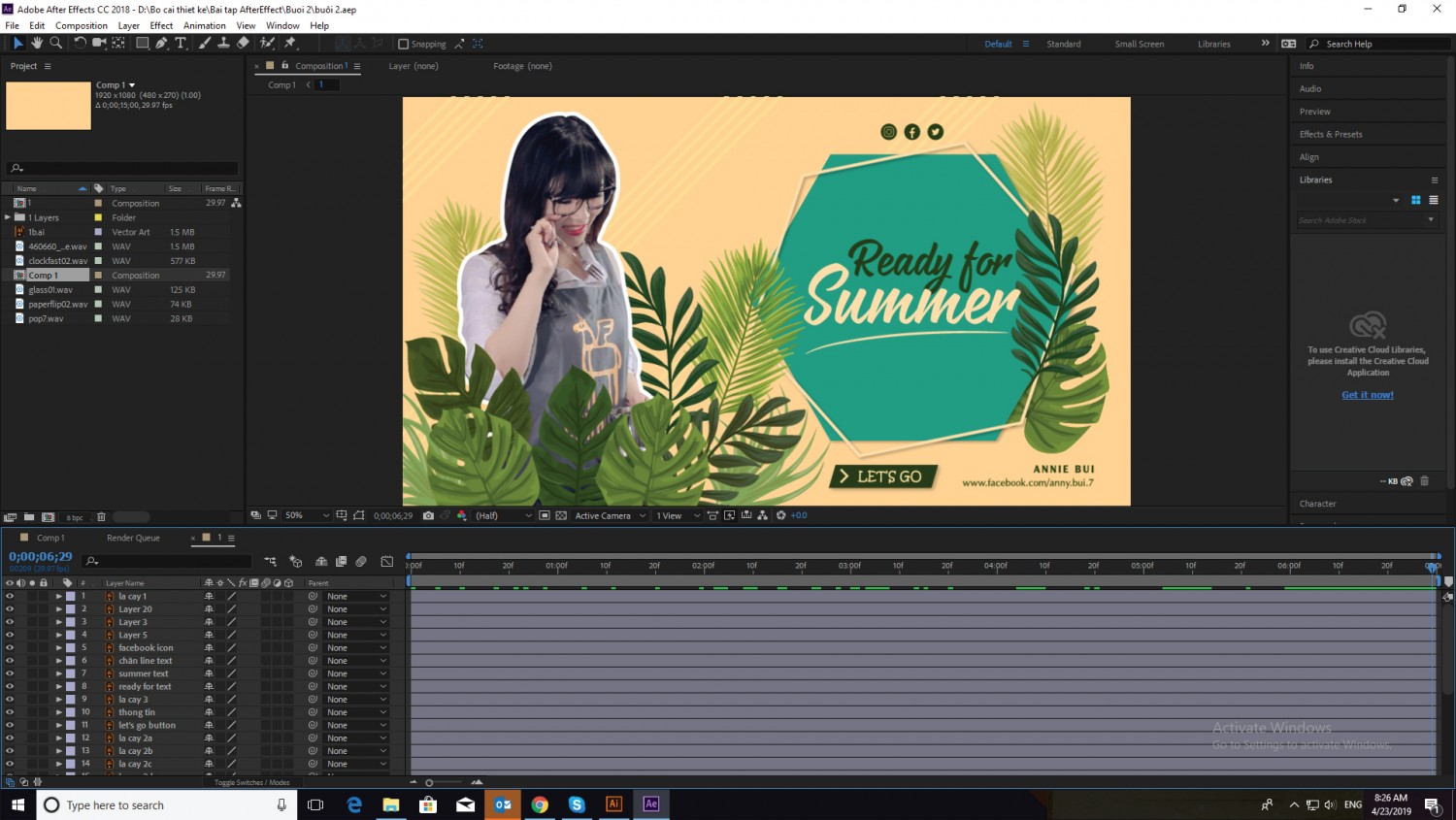 Nguyễn Ngọc Sơn Buổi 2 Ae47.1AfterEffect