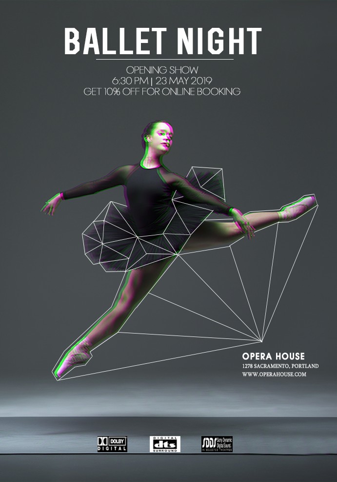 POSTER BALLET NIGHT