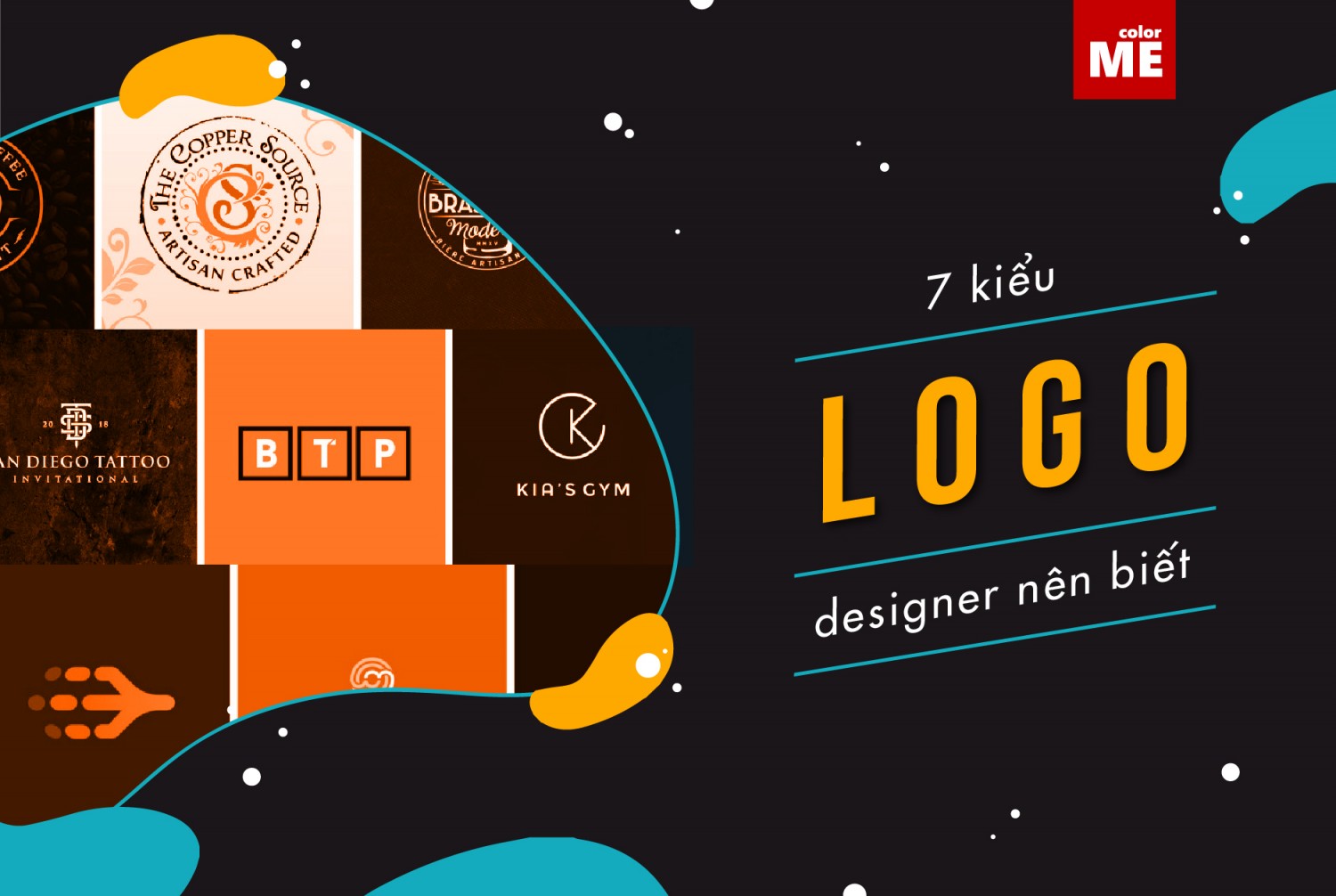 Trọn bộ 7 loại Logo Design: Đâu là "mảnh ghép" dành cho bạn?