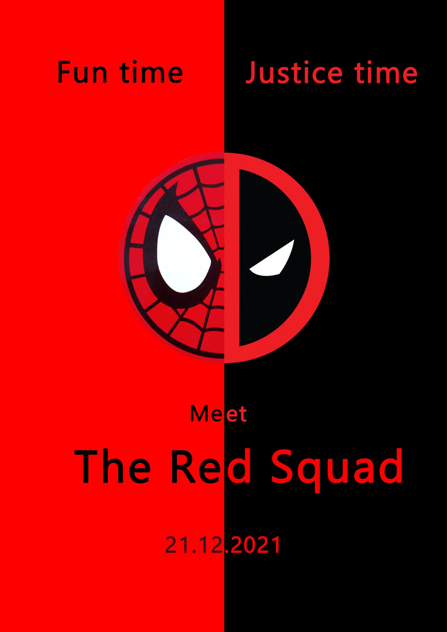 Poster Spiderman x Deadpool
