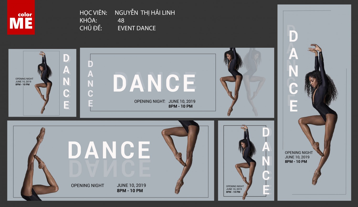 btck - ấn phẩm truyền thông event nhảy