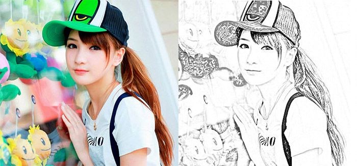 Cách chuyển ảnh thành tranh vẽ chì cực nghệ bàng Photoshop