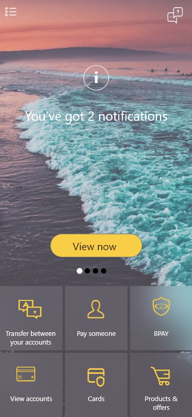 reDesign bank app
