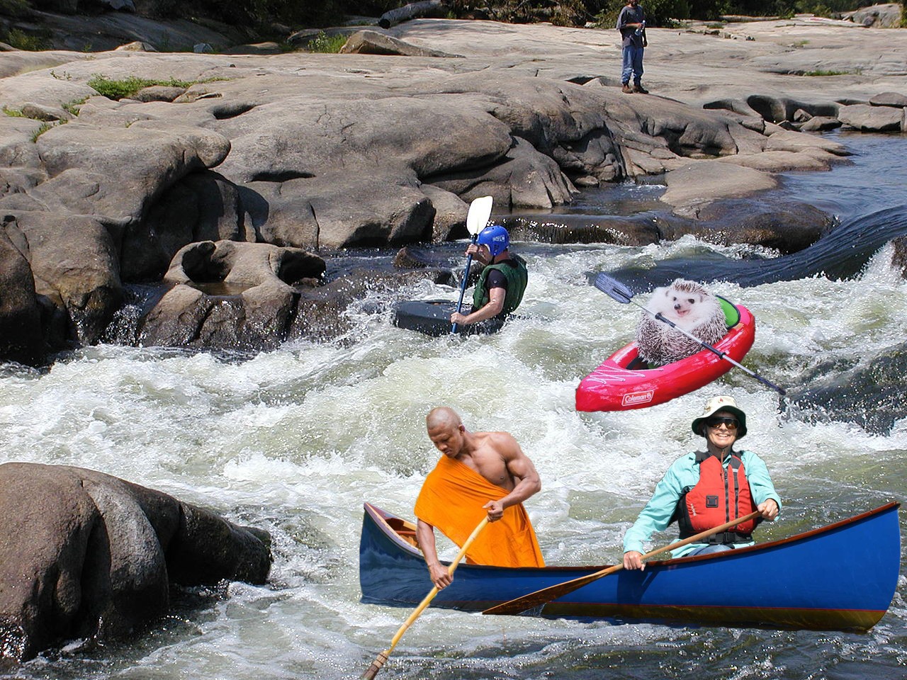 extreme kayaking