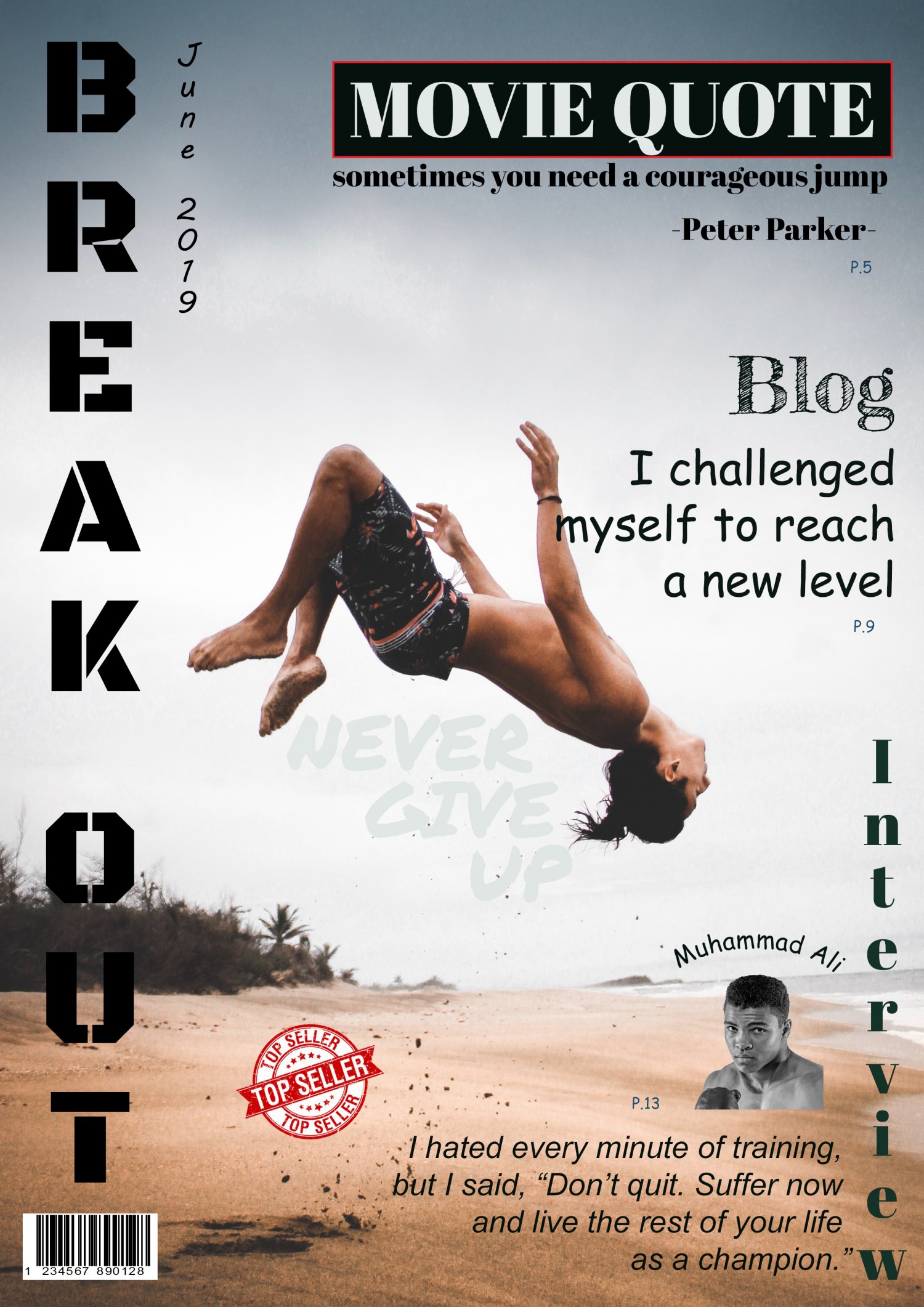BREAK OUT Magazine Cover