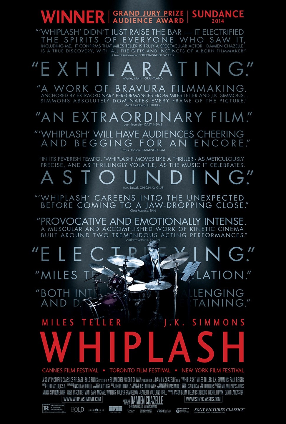 Phân tích Poster phim - WHIPLASH