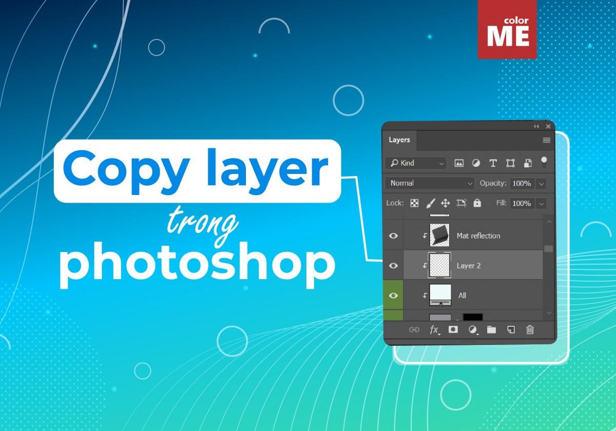 Cách copy layer cực nhanh trong Photoshop 