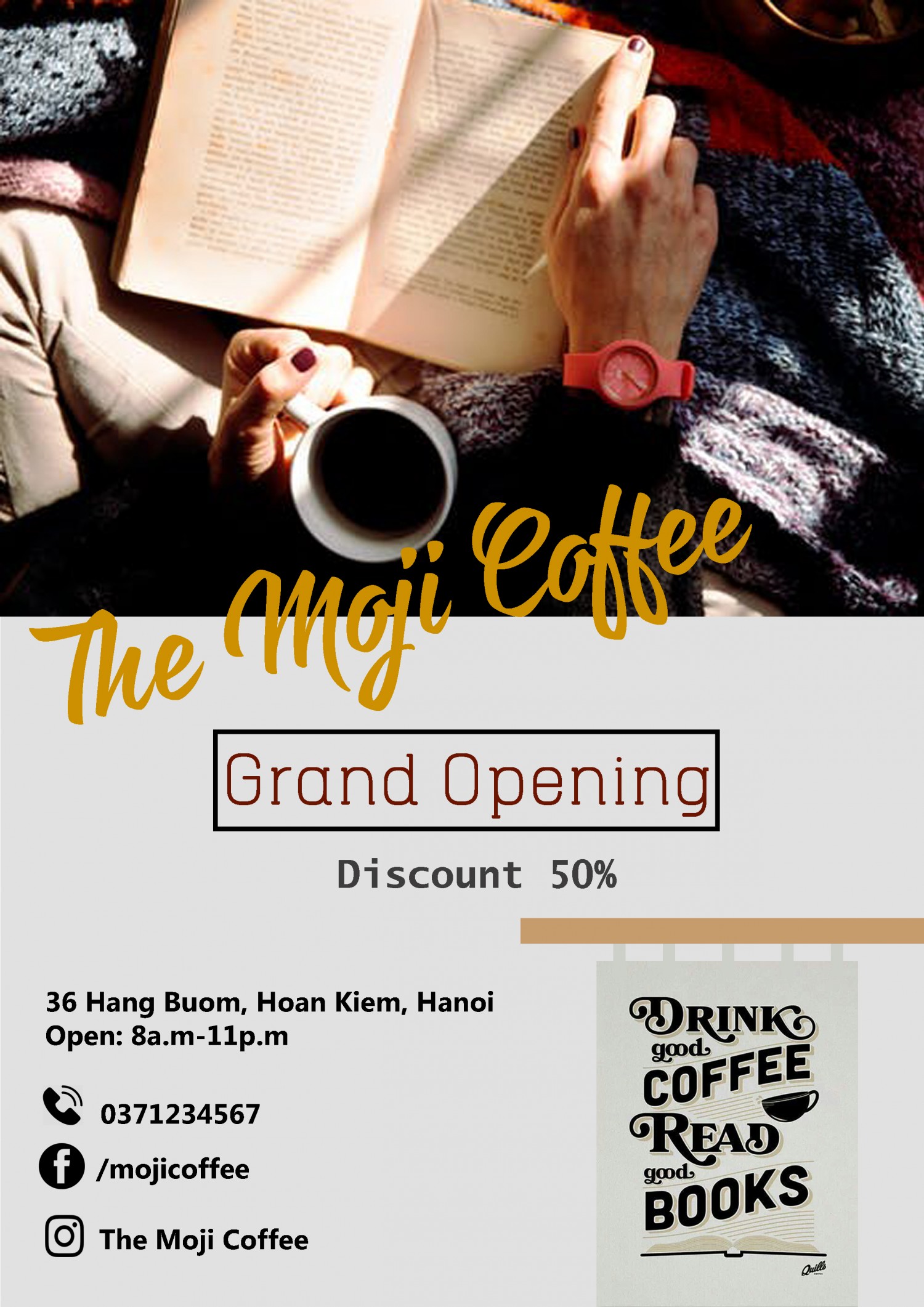 The Moji - Book coffee
