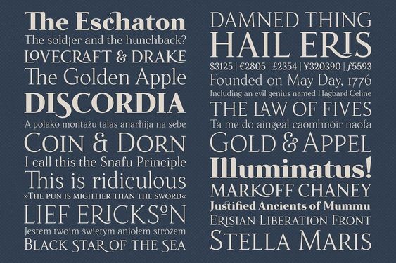 20 Fonts chữ sang trọng Designer không nên bỏ qua