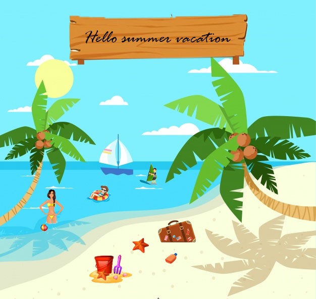 hello summer vacation