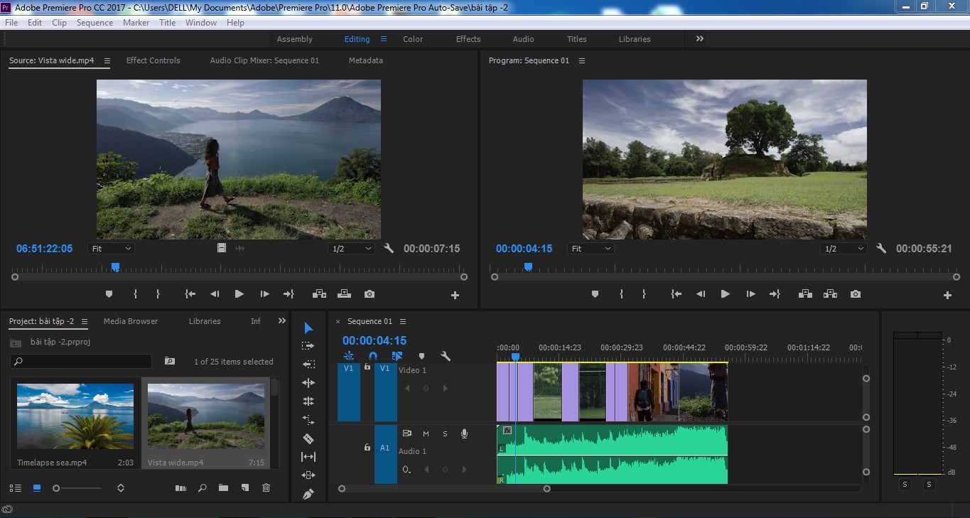 Video footages b1