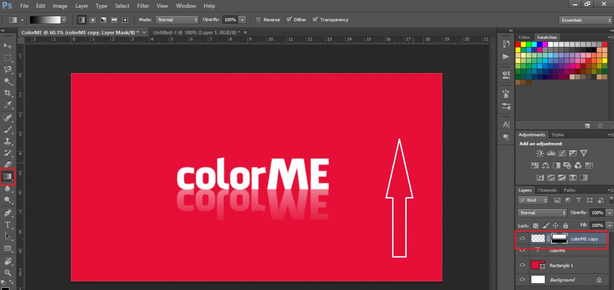 Tạo đổ bóng chữ với hai kiểu đơn giản trong Photoshop