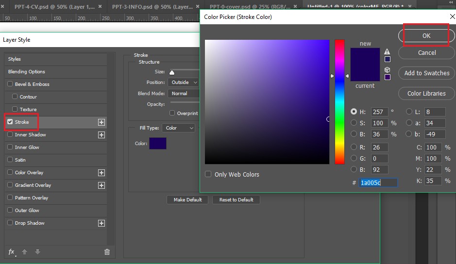 Tạo đổ bóng chữ với hai kiểu đơn giản trong Photoshop