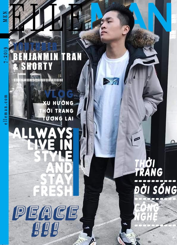 Nguyễn Minh Tuấn - Ảnh bìa tạp chí