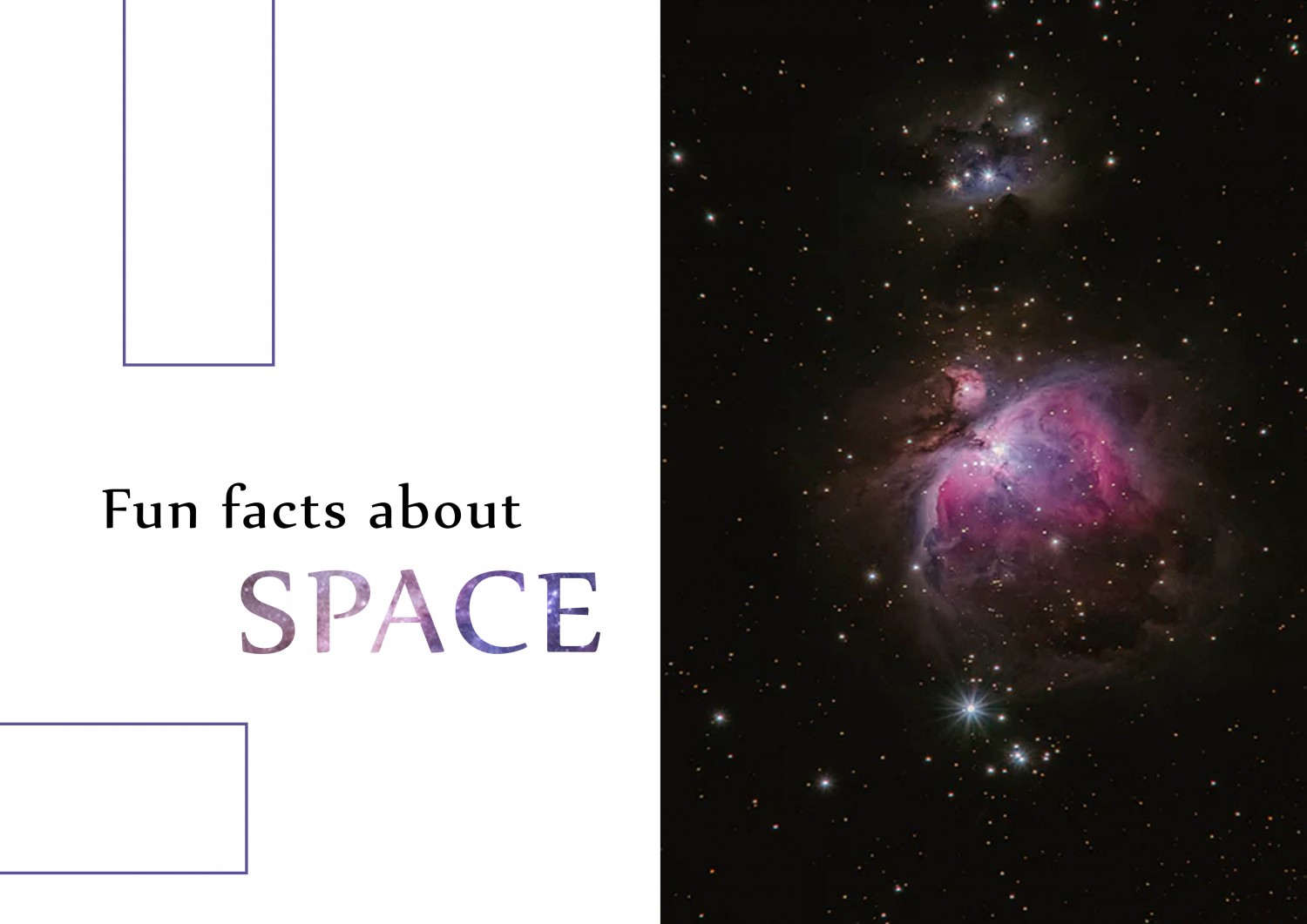 Fun facts about Space