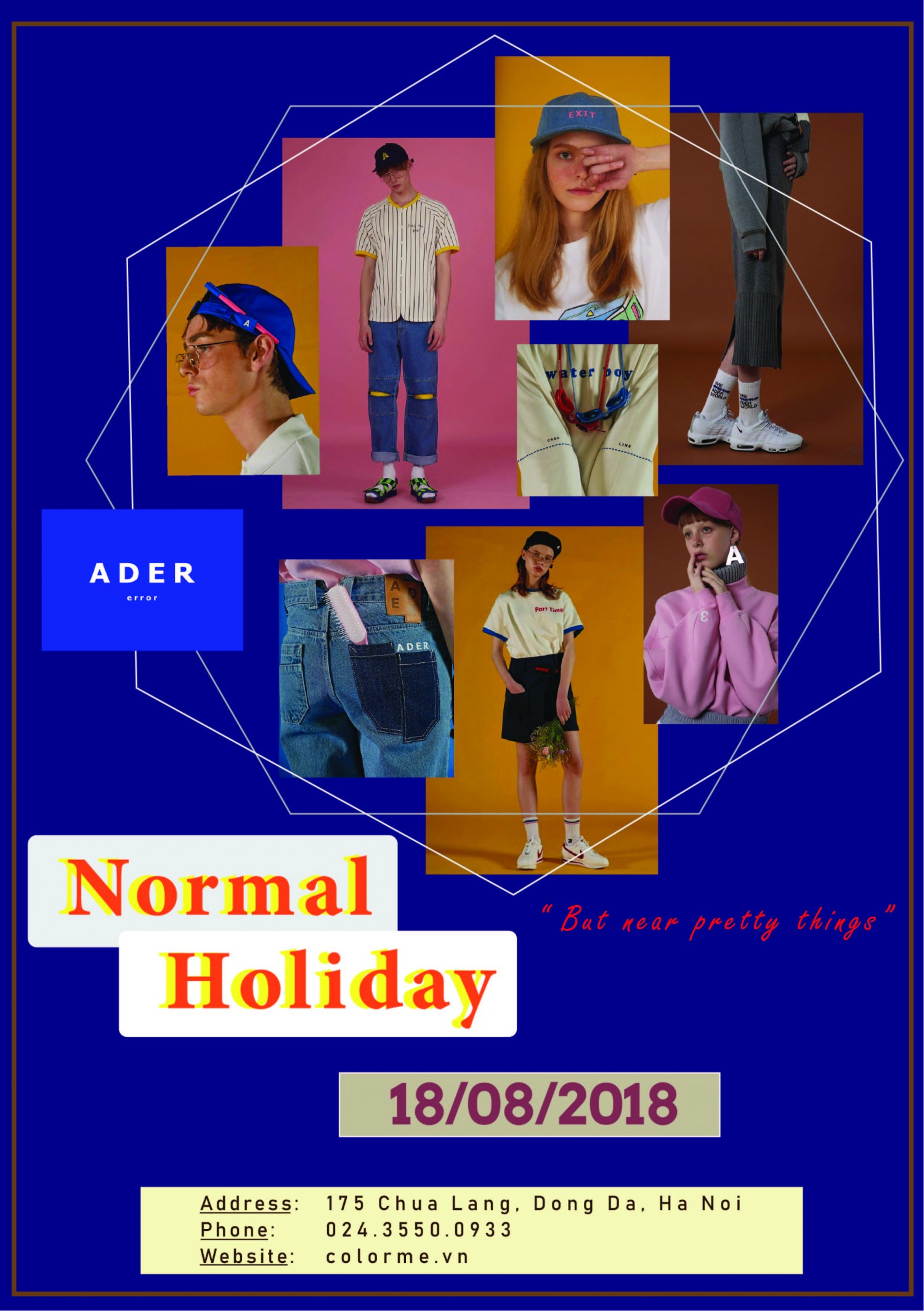 BTVN : Poster lễ ra mắt Ader Error