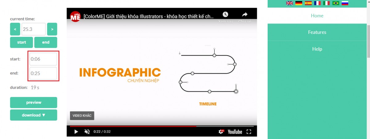 2 cách cắt Video trên Youtube “thần tốc”