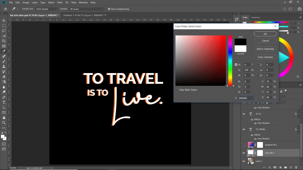 3 cách làm ảnh chìm dễ dàng trong Photoshop