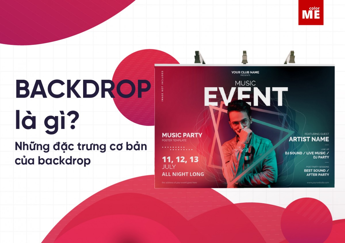 Backdrop là gì? Những đặc trưng cơ bản của backdrop
