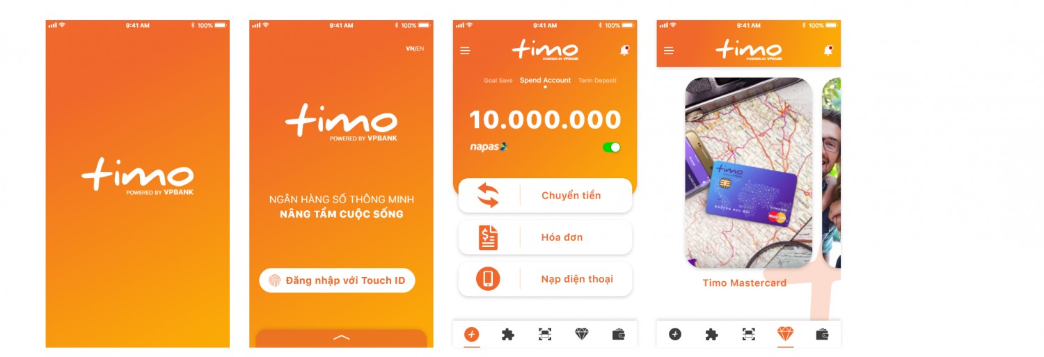 Mobile banking app