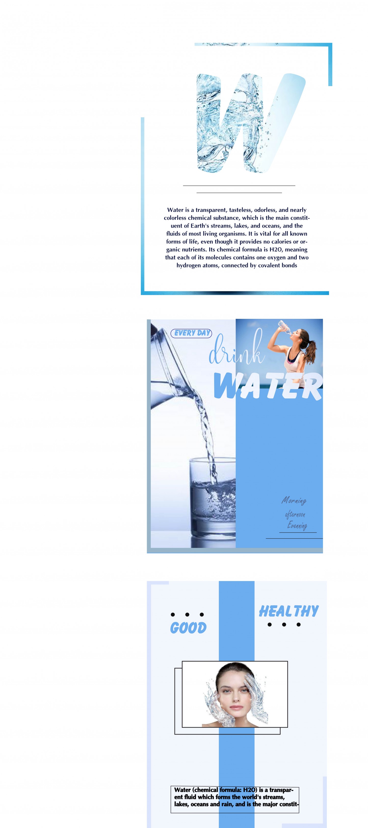 WATER in life