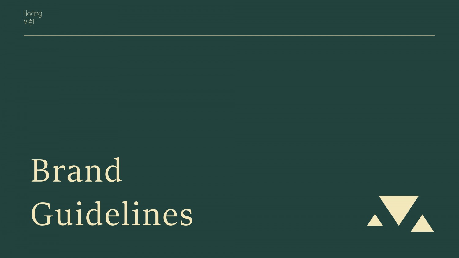 Bài cuối kì Brand guidelines
