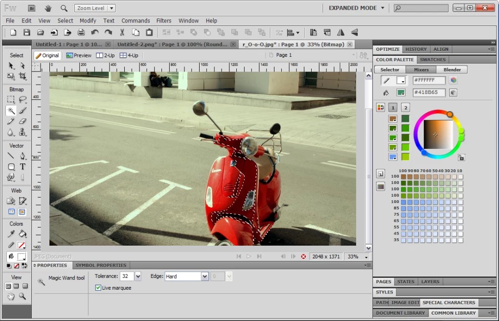 adobe fireworks la gi 4