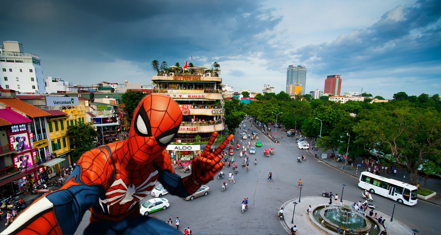 Spiderman in Hanoi