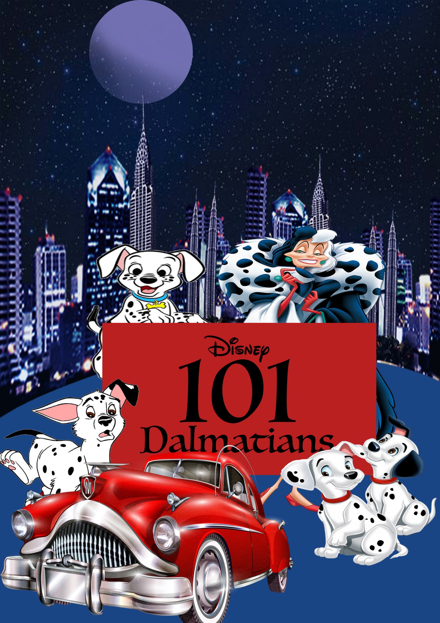101 Dalmatians Poster