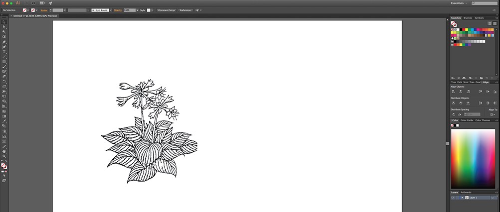 Chuyển ảnh thành vector cực đơn giản trong Illustrator
