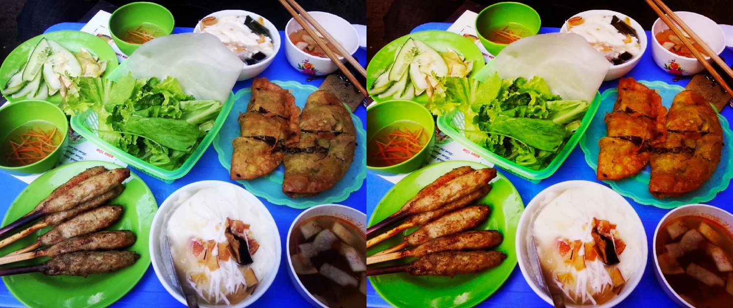 Before After