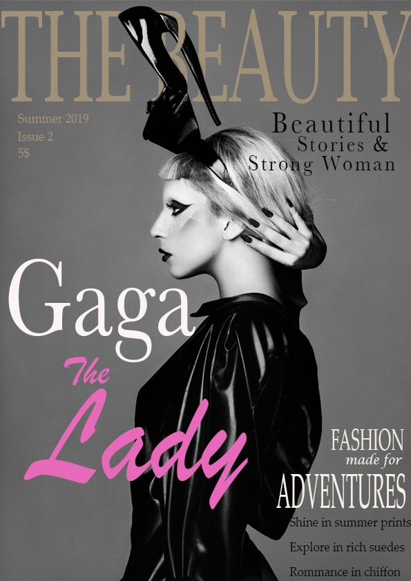 Lady Gaga - Tạp chí The Beauty