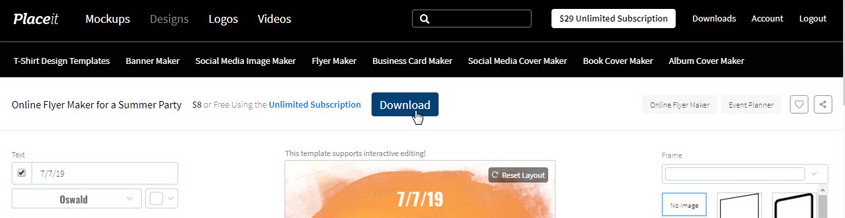 Thiết kế kế tờ rơi online chỉ trong nháy mắt