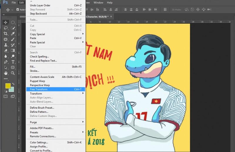 3 cách xoay hình ảnh trong Photoshop cực nhanh