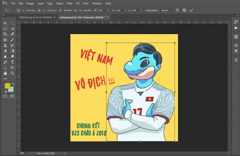 3 cách xoay hình ảnh trong Photoshop cực nhanh