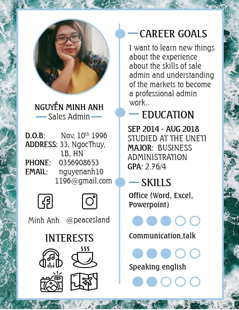My CV ^^