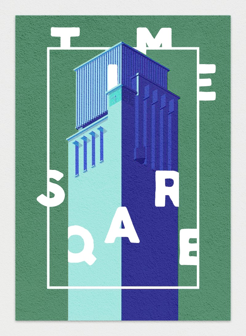 Time Square Poster