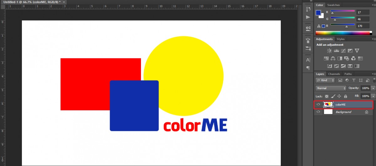 Cách gộp layer trong Photoshop chỉ trong 1 nốt nhạc