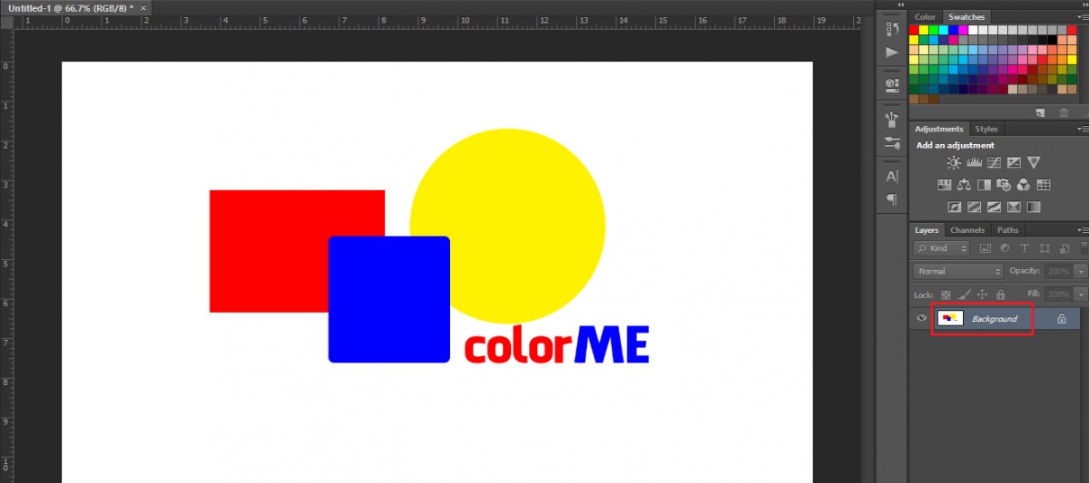 Cách gộp layer trong Photoshop chỉ trong 1 nốt nhạc