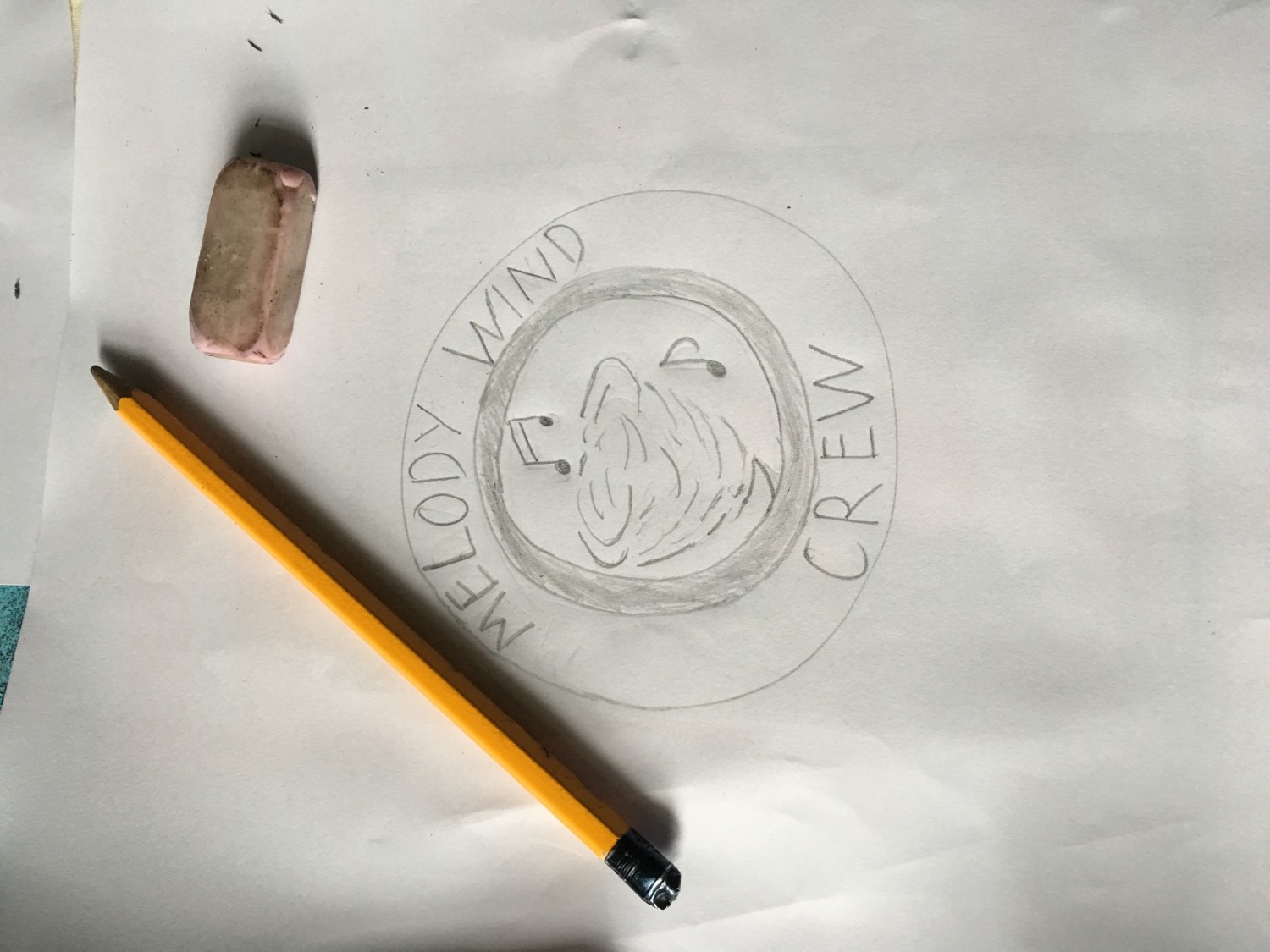 Phác họa Logo của nhóm