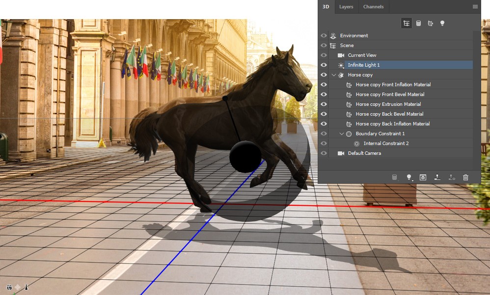 Tạo bóng trong Photoshop với kỹ thuật 3D nâng cao