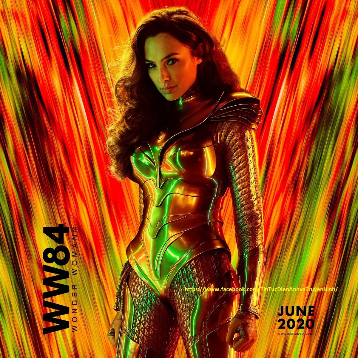 Poster "WonderWoman1984" ra mắt, hứa hẹn một trào lưu thiết kế mới